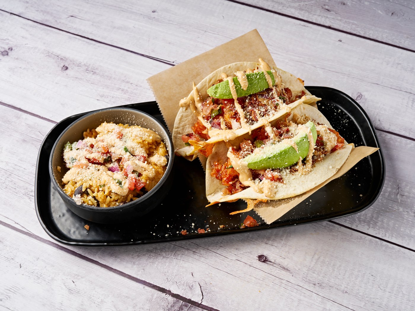 Tacos at D.C. Cobb's