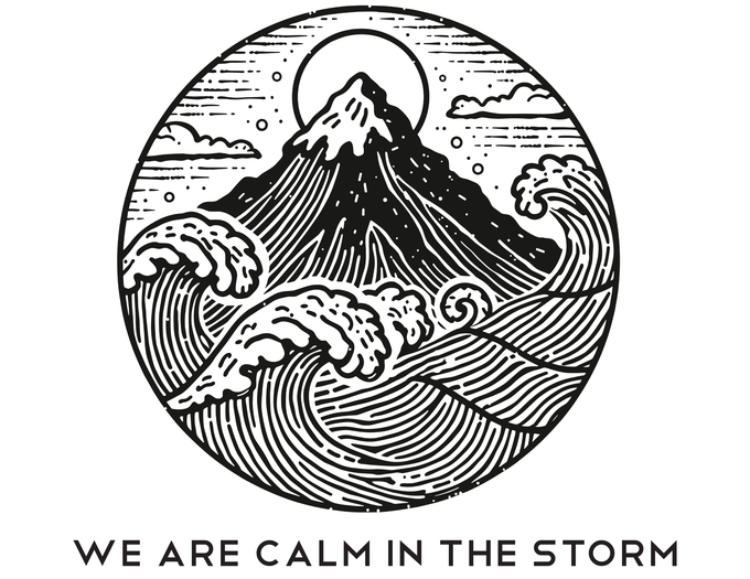 We are calm in the storm